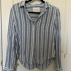 Aeropostal stripped button up